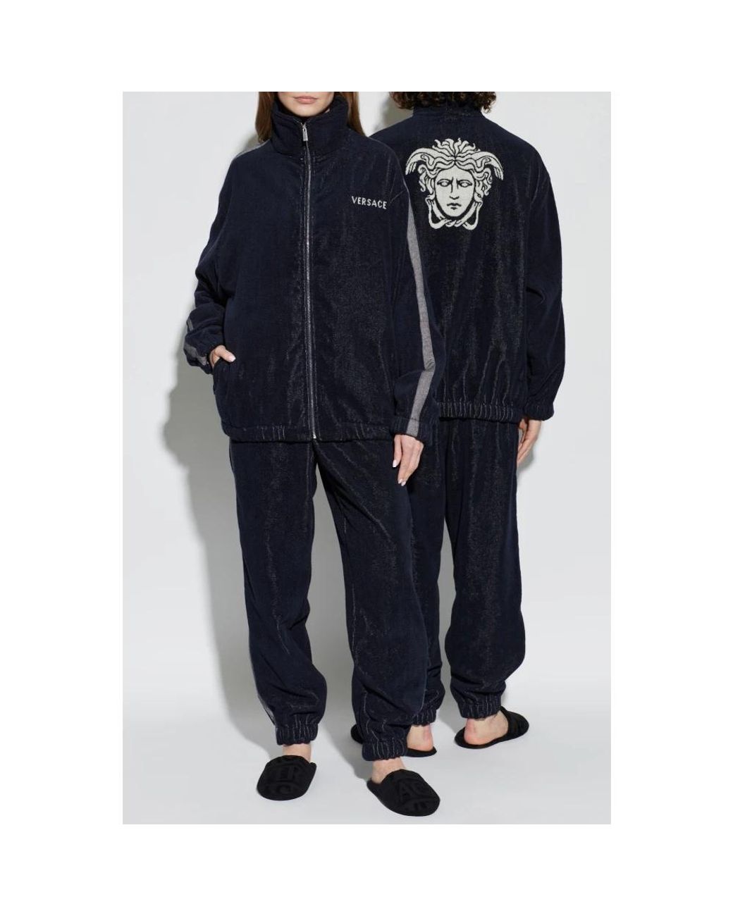 Zip-Throughs di Versace in Blue