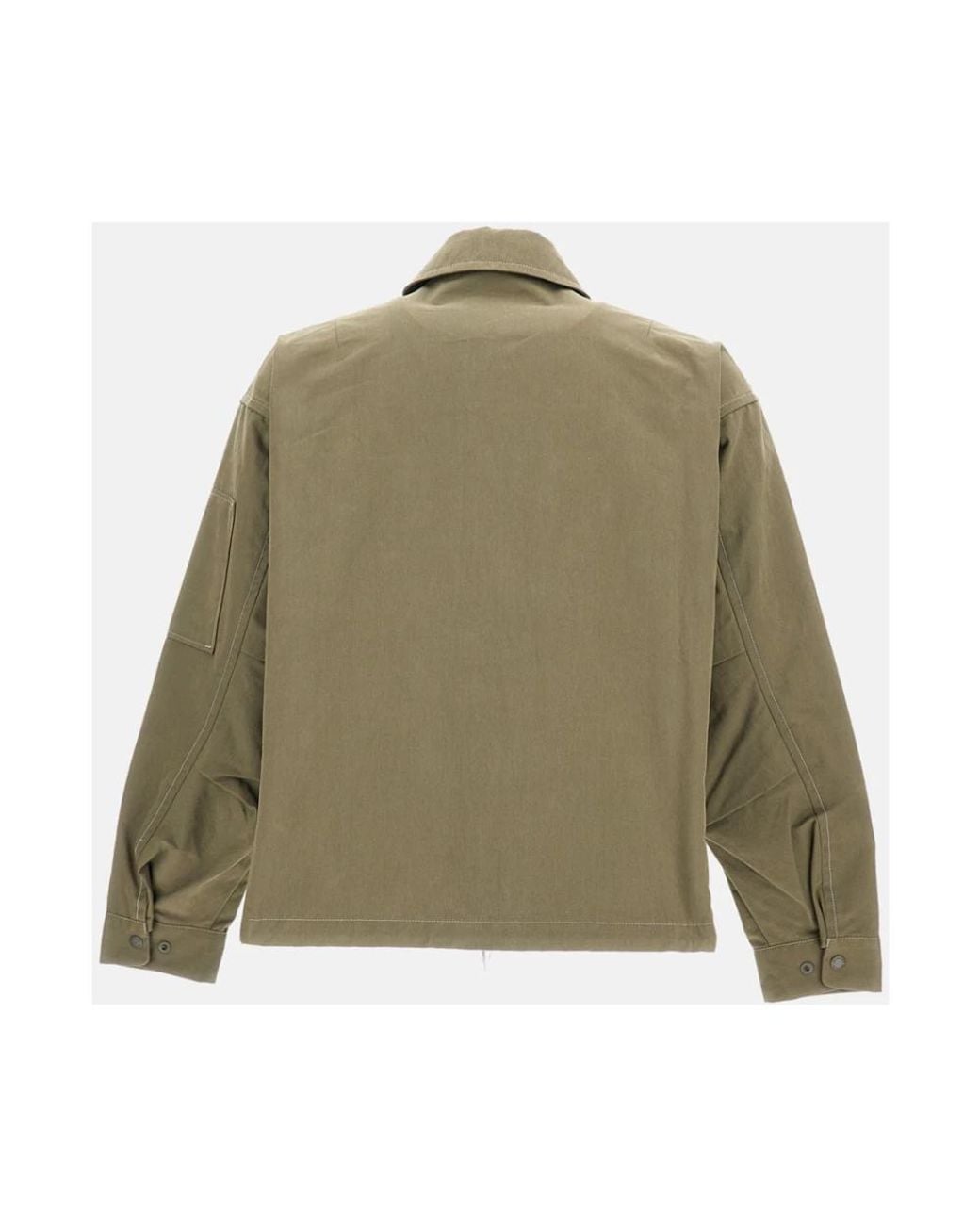 And Wander Jassen ,Groen ,Katoen Twill Katoenmix Waterafstotend Jack in het Green voor heren