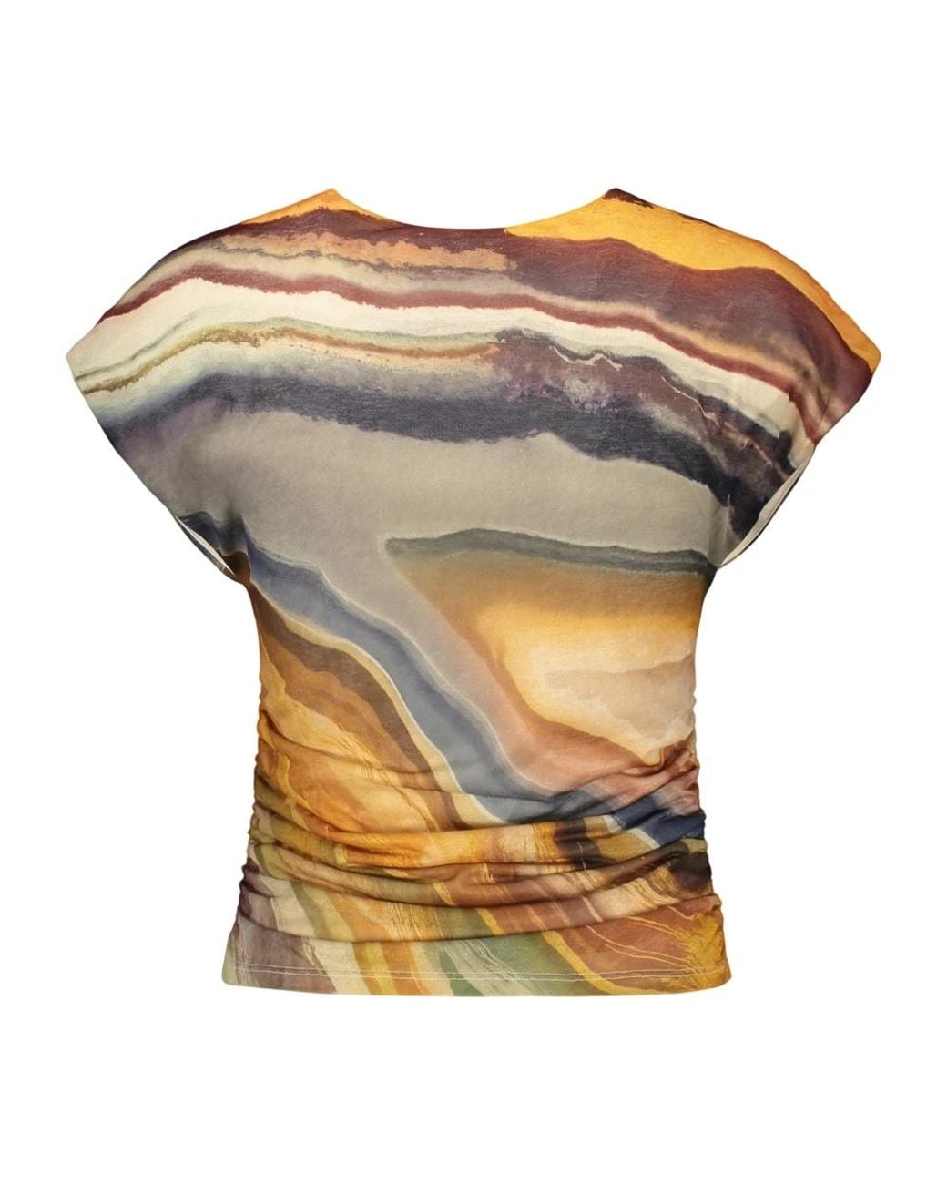 Desigual Gray Sleeveless Tops