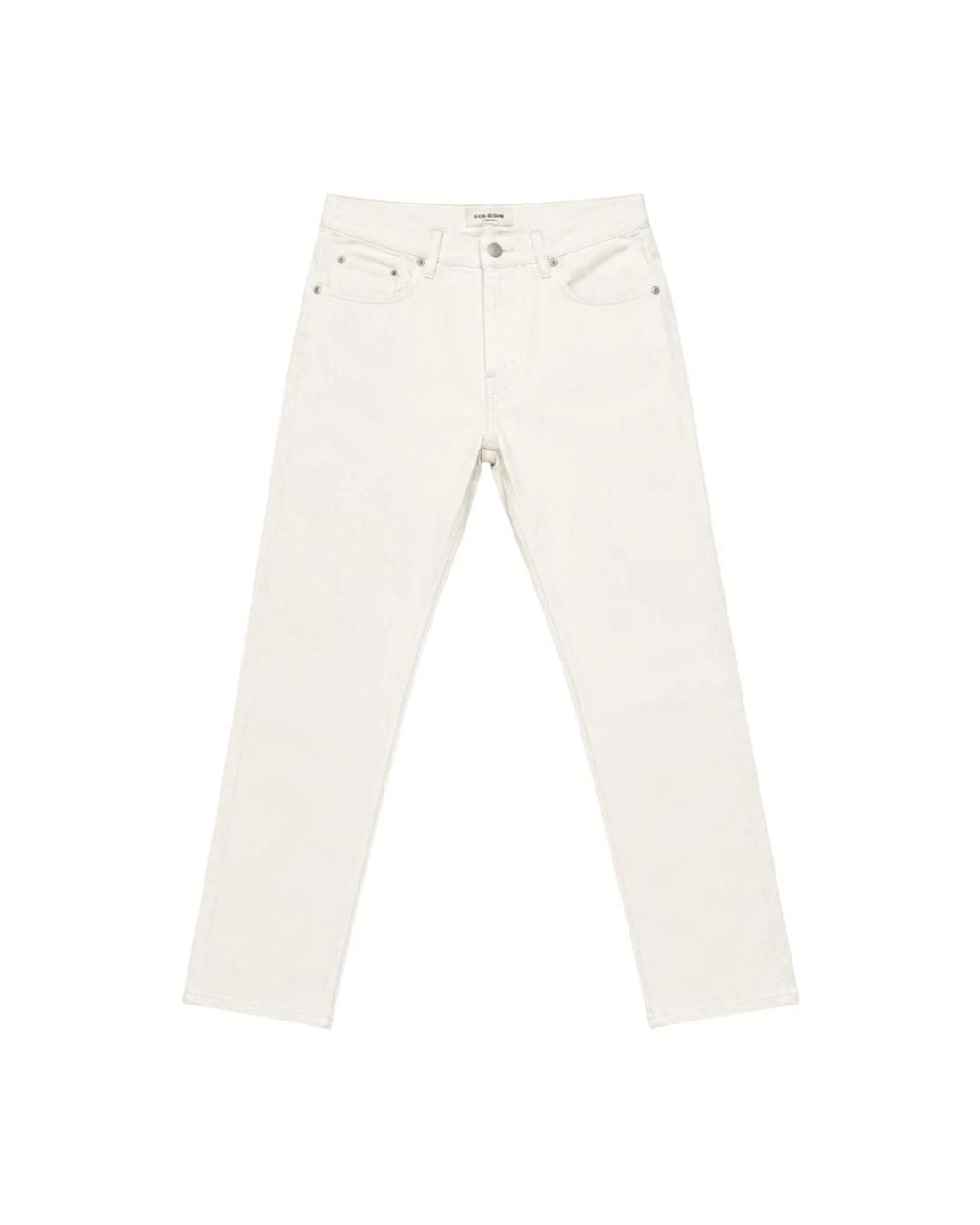 Jacob Cohen White Straight Fit Jeans for men