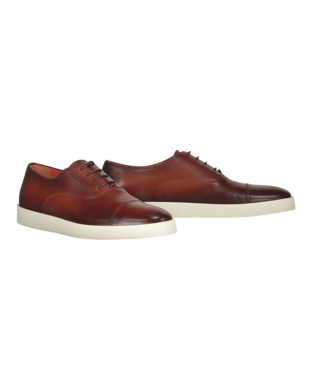 Santoni Business Shoes in Brown for Men | Lyst