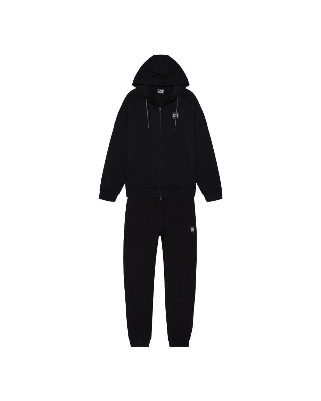 EA7 Trainingspak Comfort En Stijl in het Black voor heren