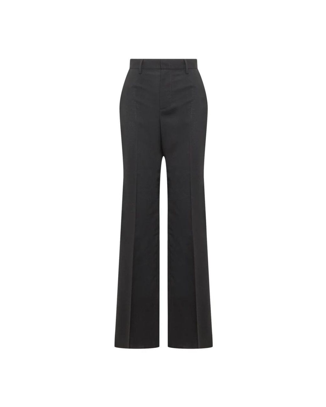 DSquared² Gray Wide Trousers