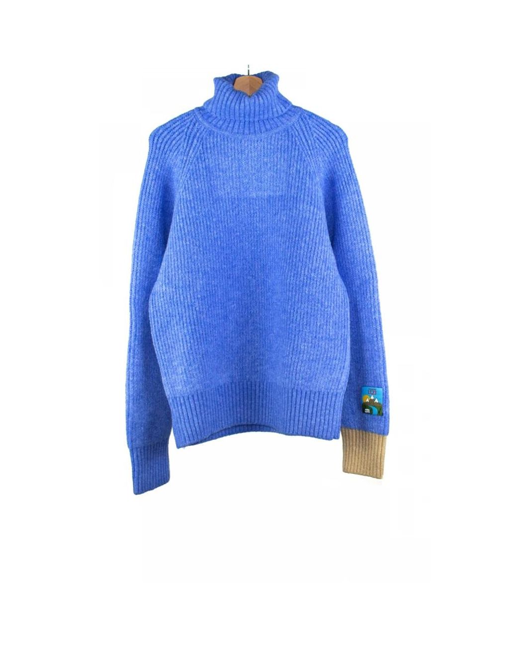LC23 Truien & Vesten ,Blauw Coltrui Trui in het Blue voor heren