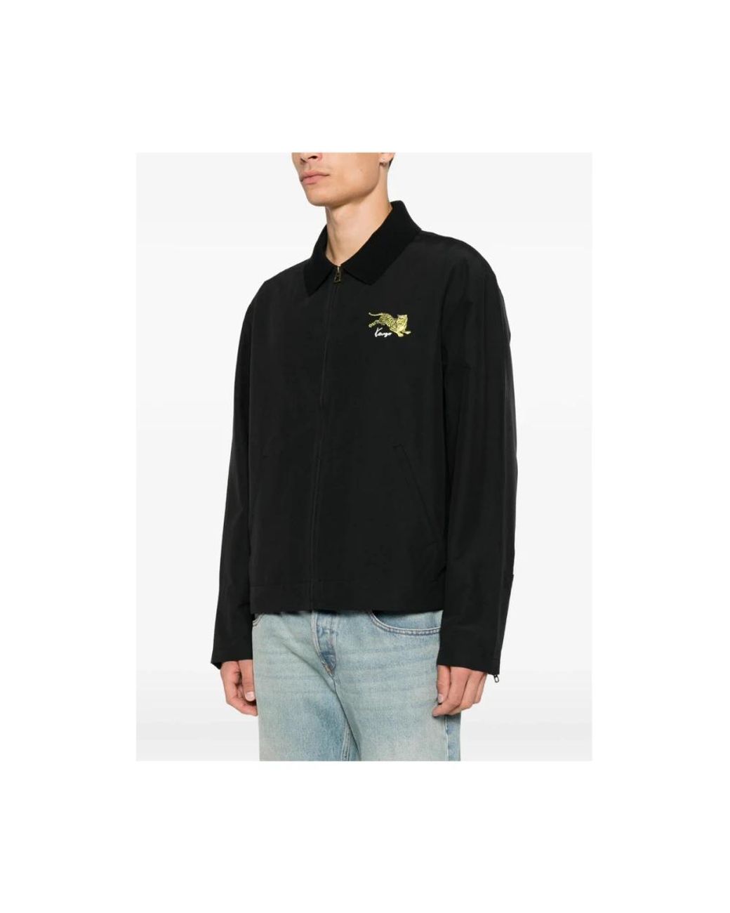 KENZO Black Light Jackets for men