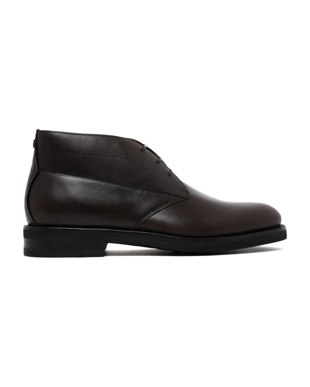 Ferragamo Black Ankle Boots for men
