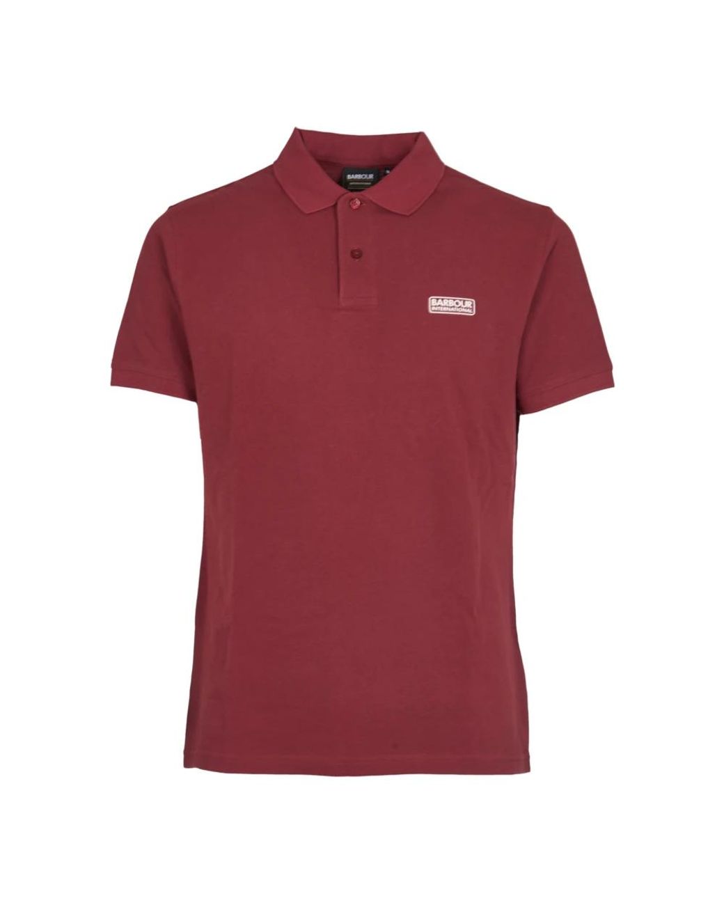 Barbour Tops ,Bruin ,Stijlvolle T-Shirts En Polos in het Red voor heren