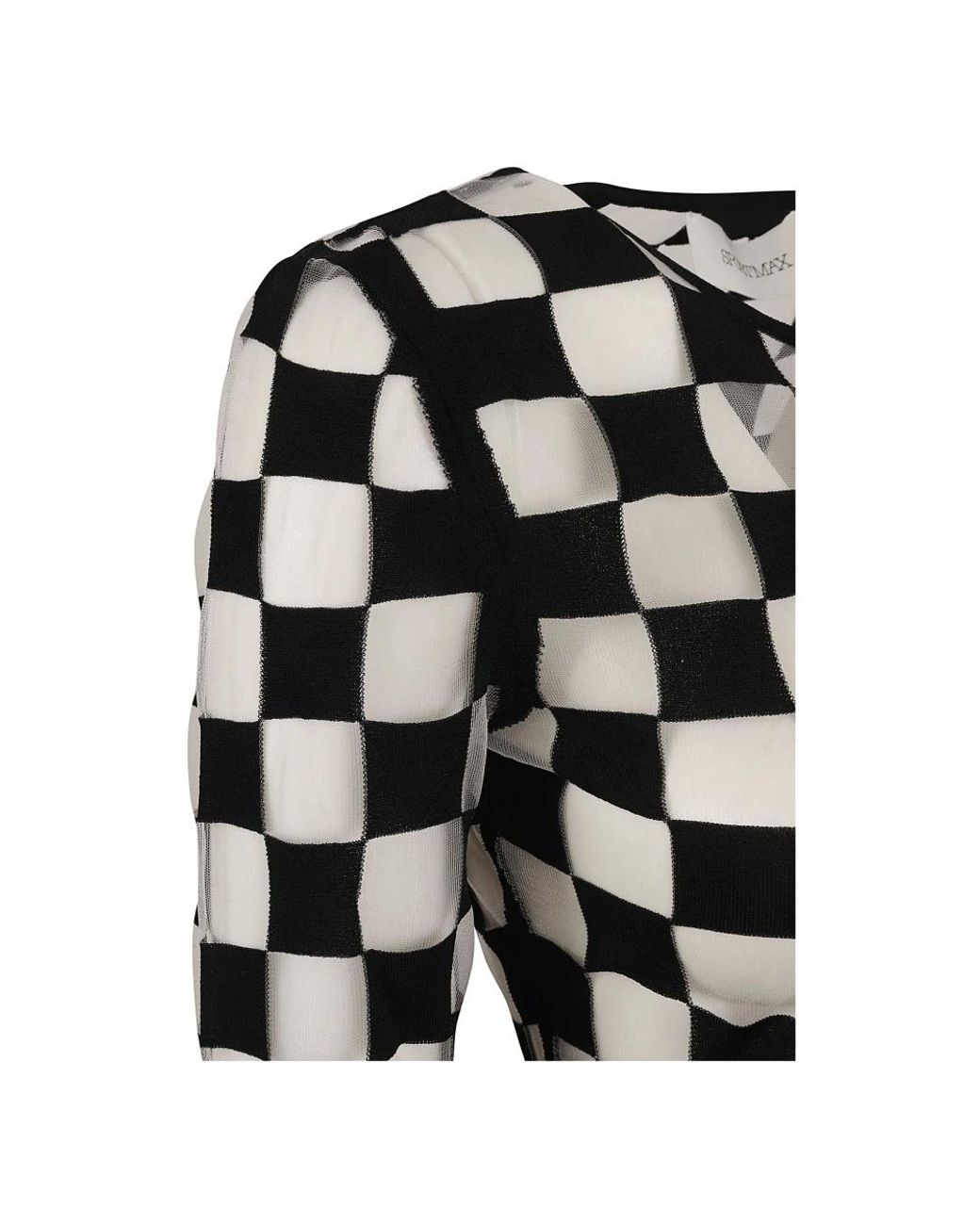 Sportmax Black Long Sleeve T-Shirts