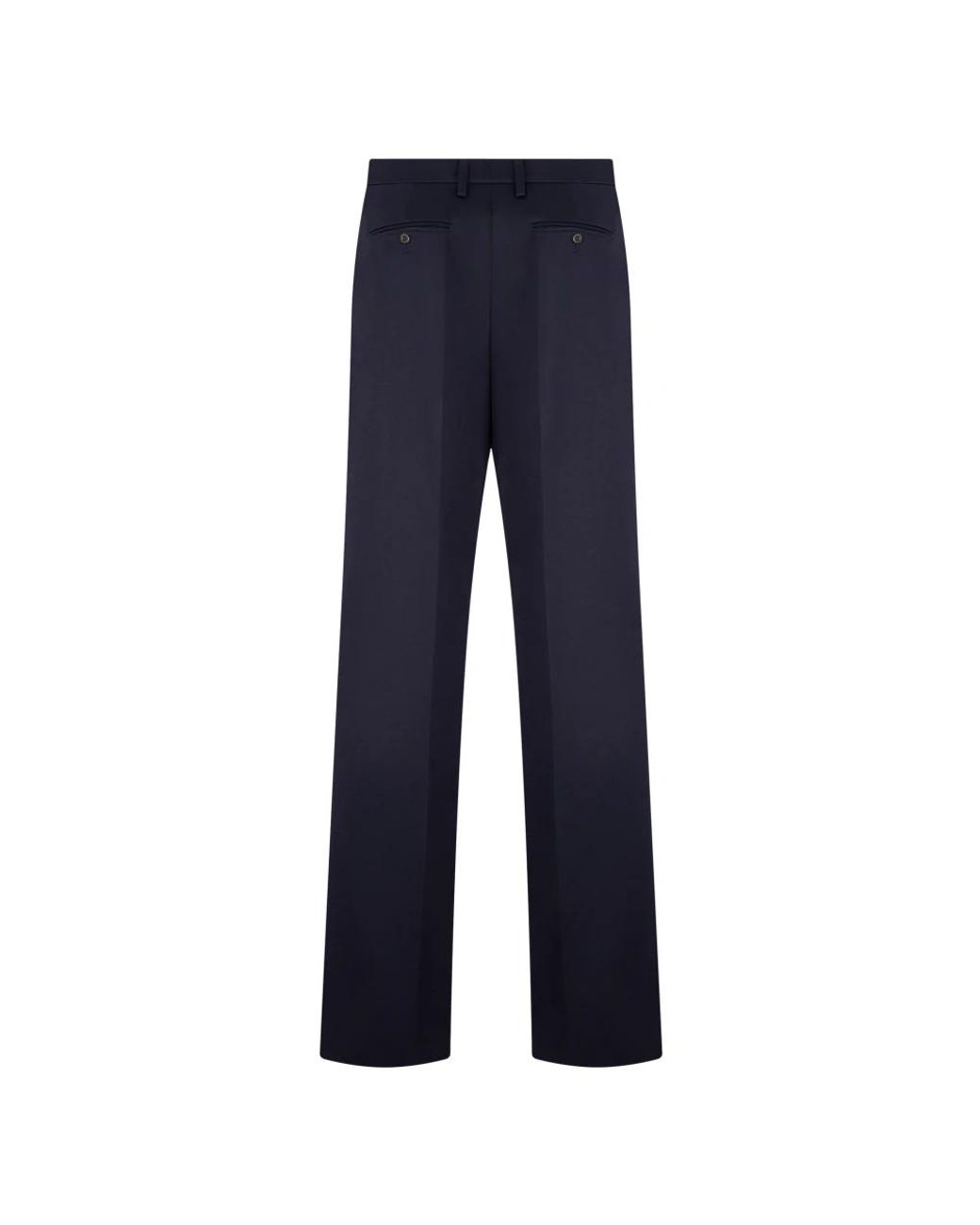 Prada Blue Straight Trousers