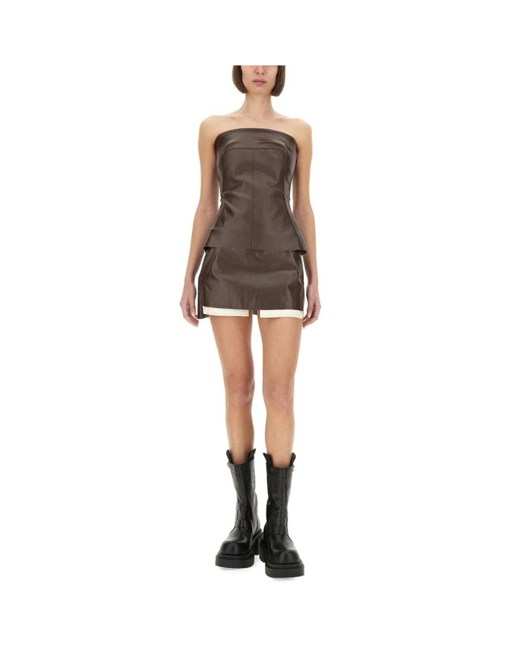 Rick Owens Gray Sleeveless Tops