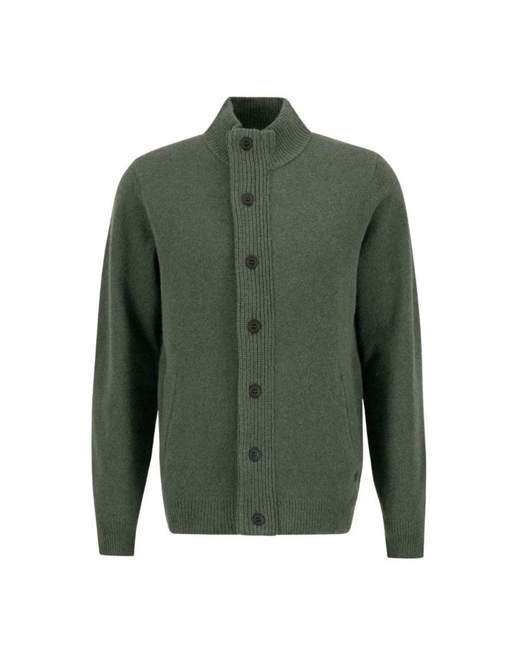 Barbour Vest Met Knopen in het Green voor heren