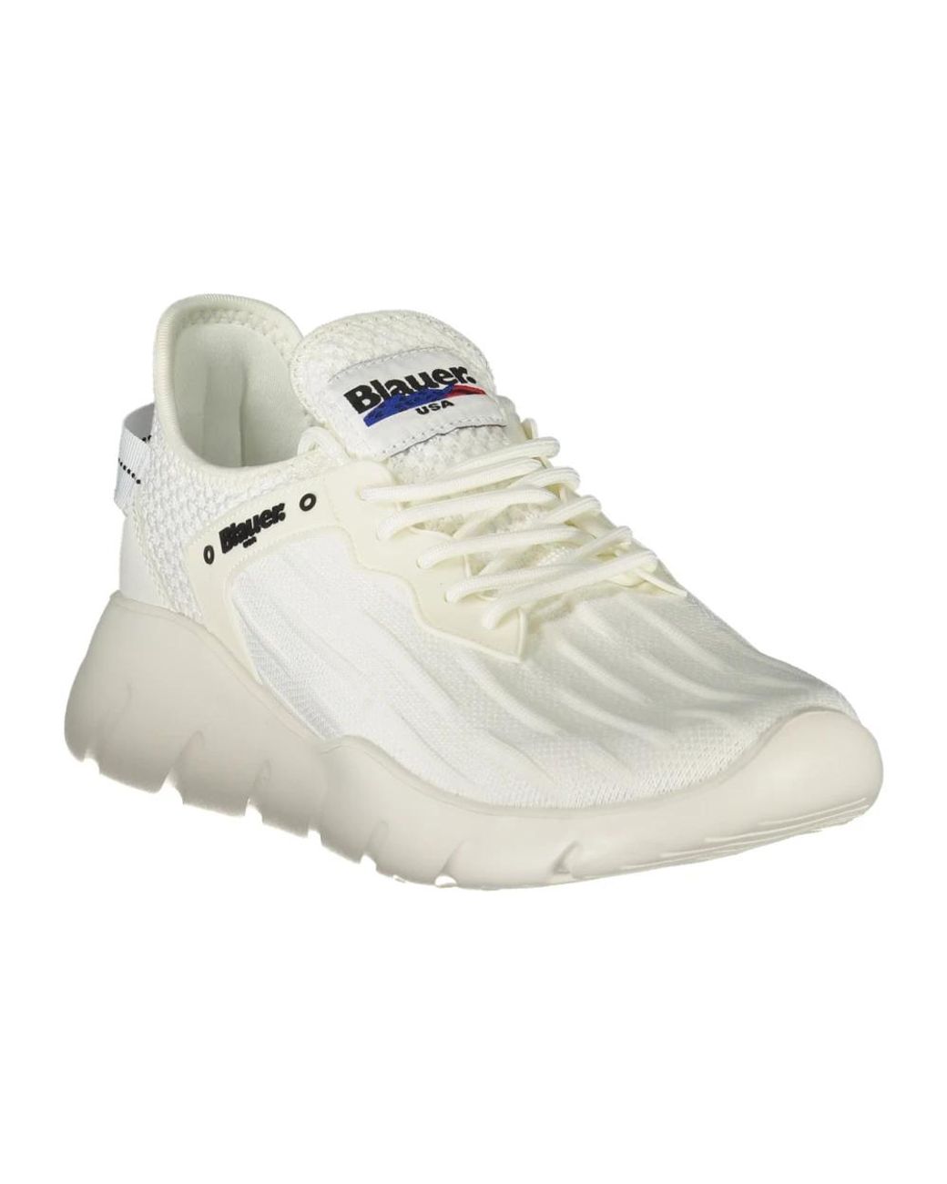 Blauer White Sneakers for men