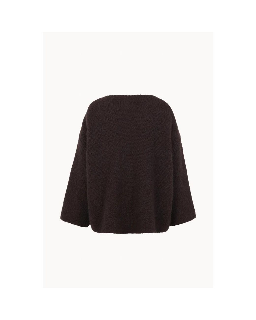 Cortana Black Cashmere Knitwear