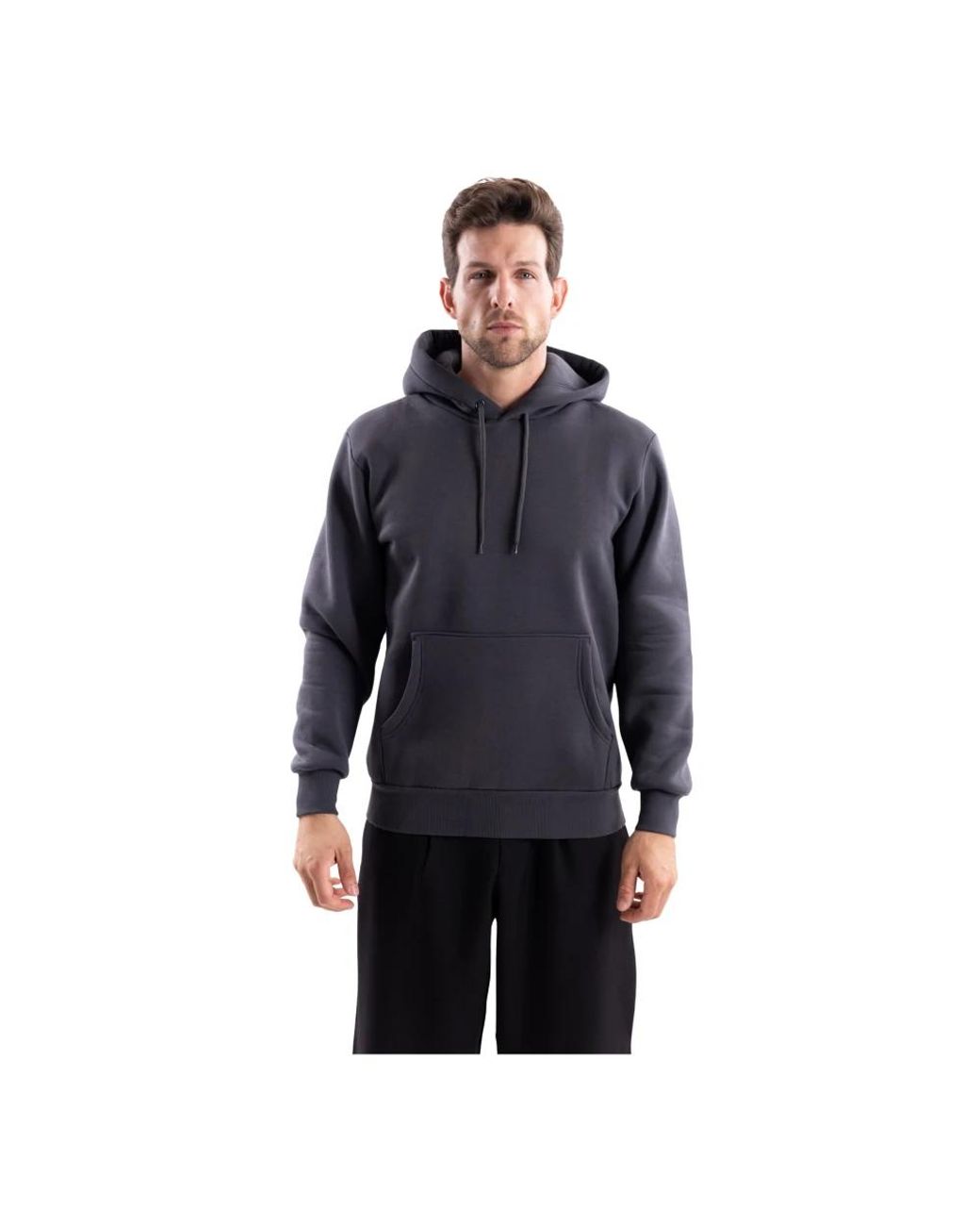 Bastille Hooded Sweatshirt in het Blue voor heren