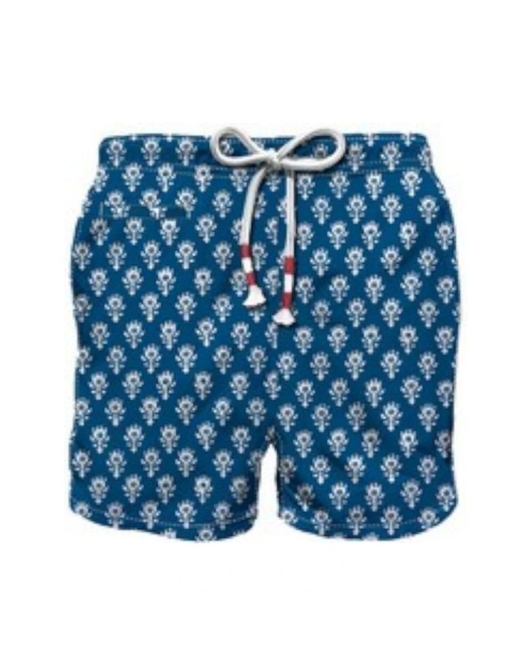 Mc2 Saint Barth Badmode ,Blauw ,Via Roma Zwembroek 132 in het Blue voor heren