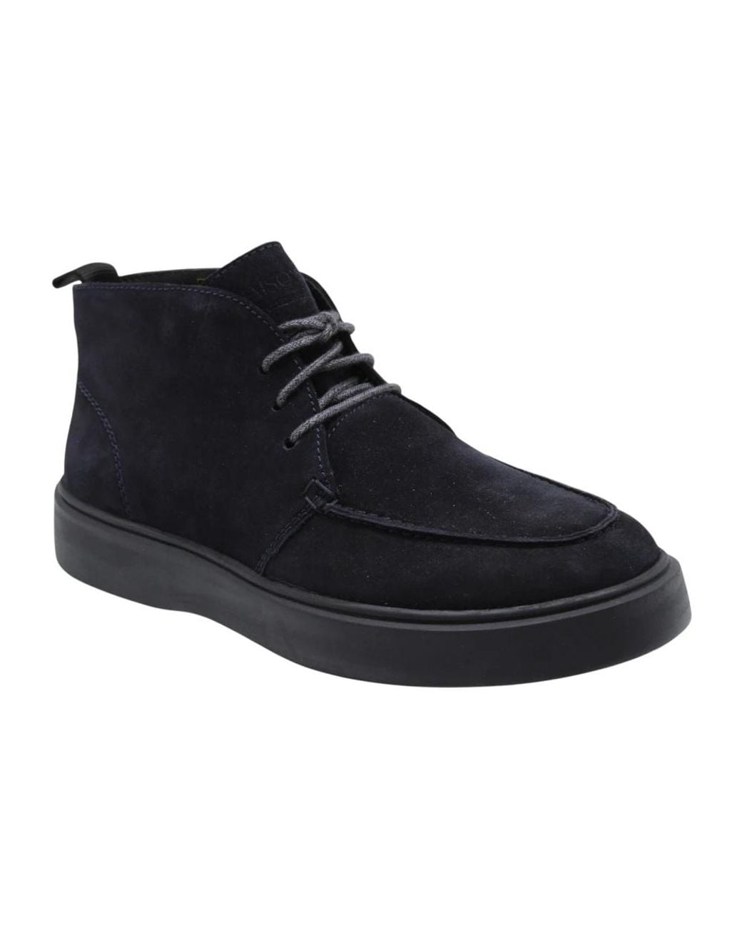 Cycleur De Luxe Black Lace-Up Boots for men
