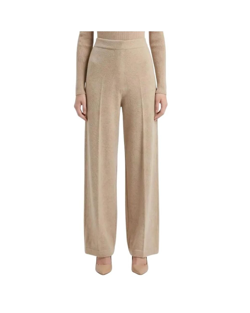 Amélie & Amélie Natural Wide Trousers