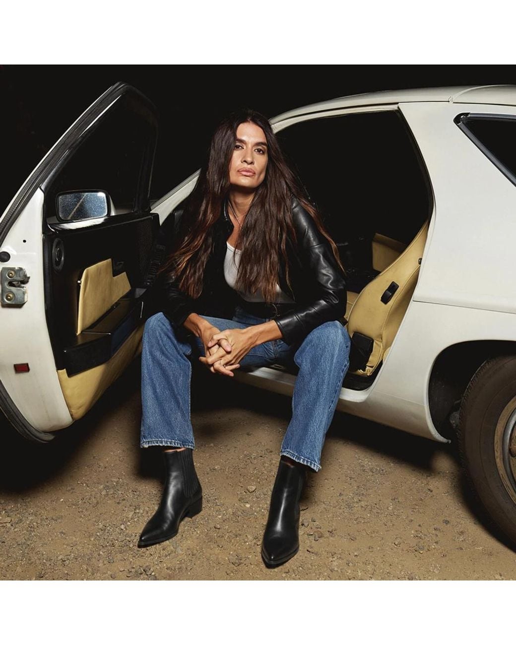 Scarosso Black Cowboy & Biker Boots