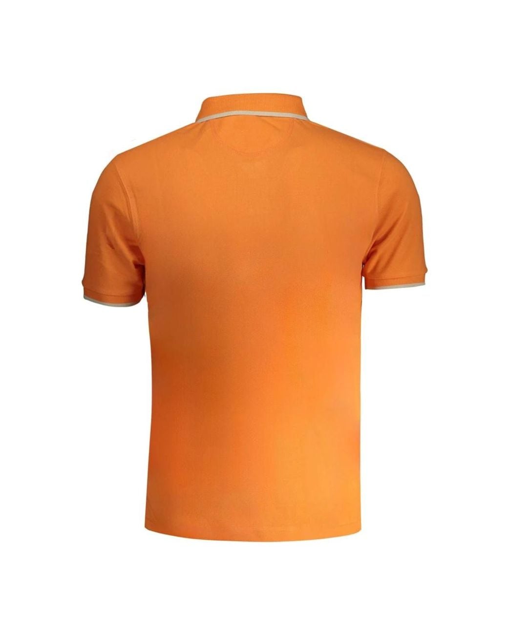La Martina Orange Polo Shirts for men