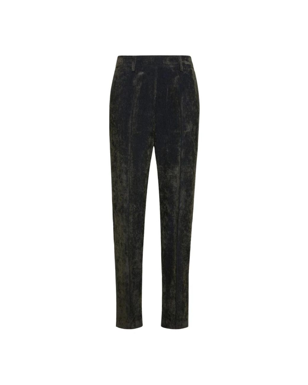 Momoní Black Slim-Fit Trousers