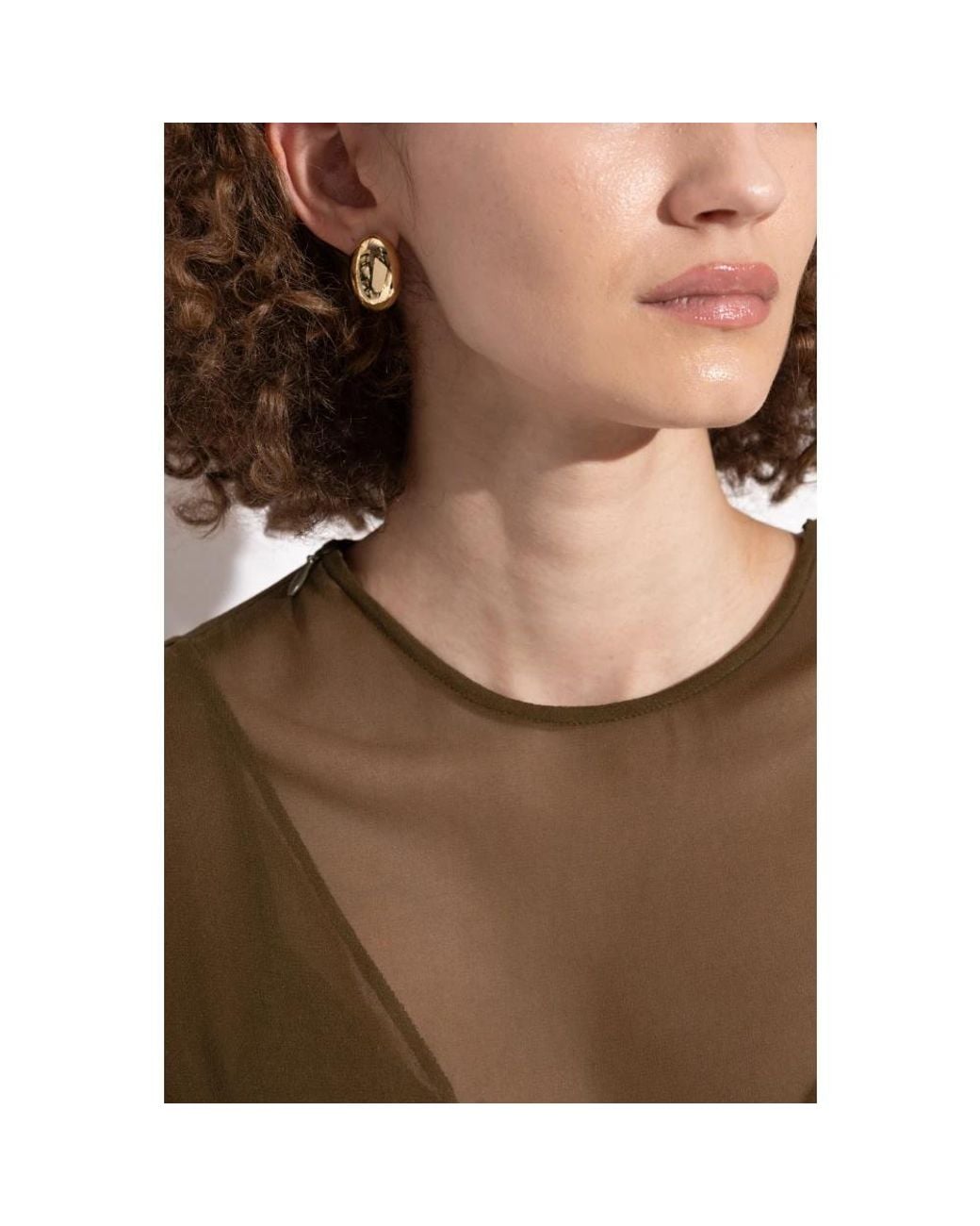 Earrings di LIE STUDIO in Metallic