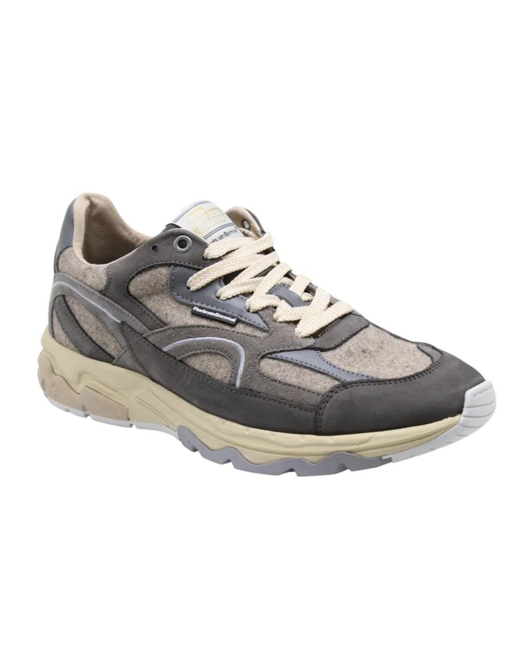 Floris Van Bommel Gray Sneakers for men