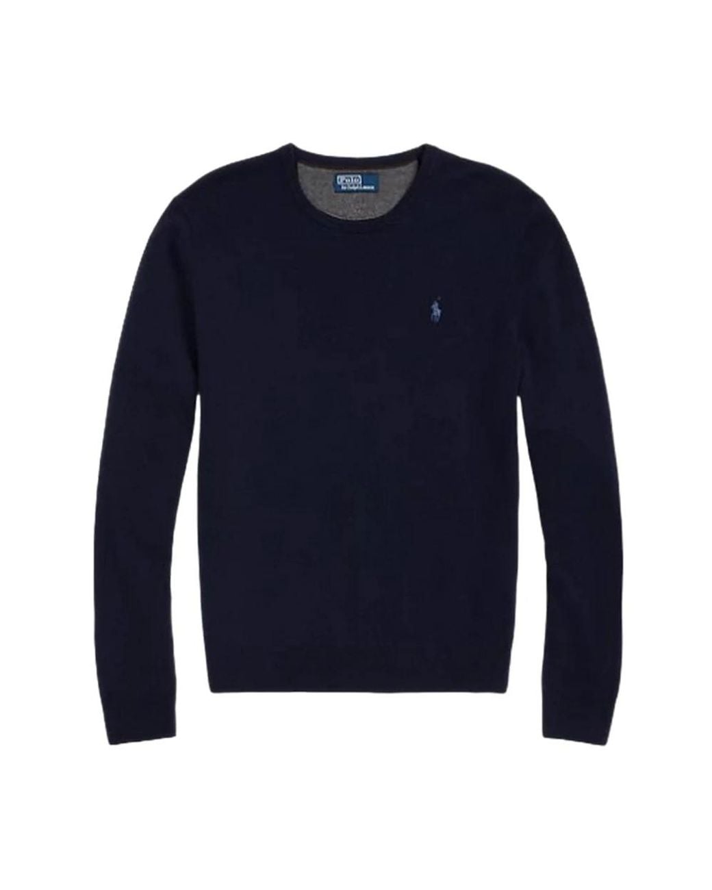 Ralph Lauren Blue Round-Neck Knitwear for men