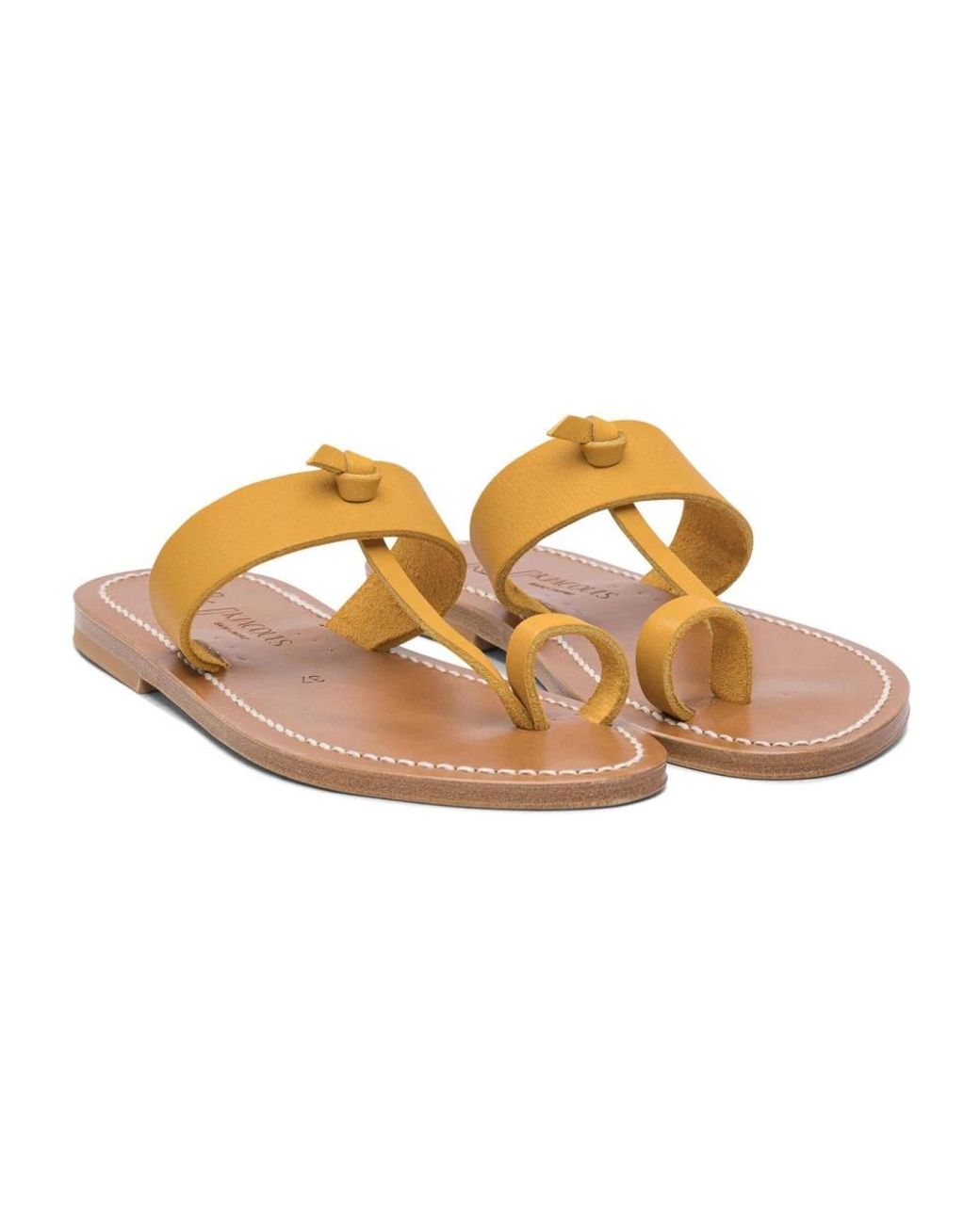 Flip Flops K. Jacques de color Brown