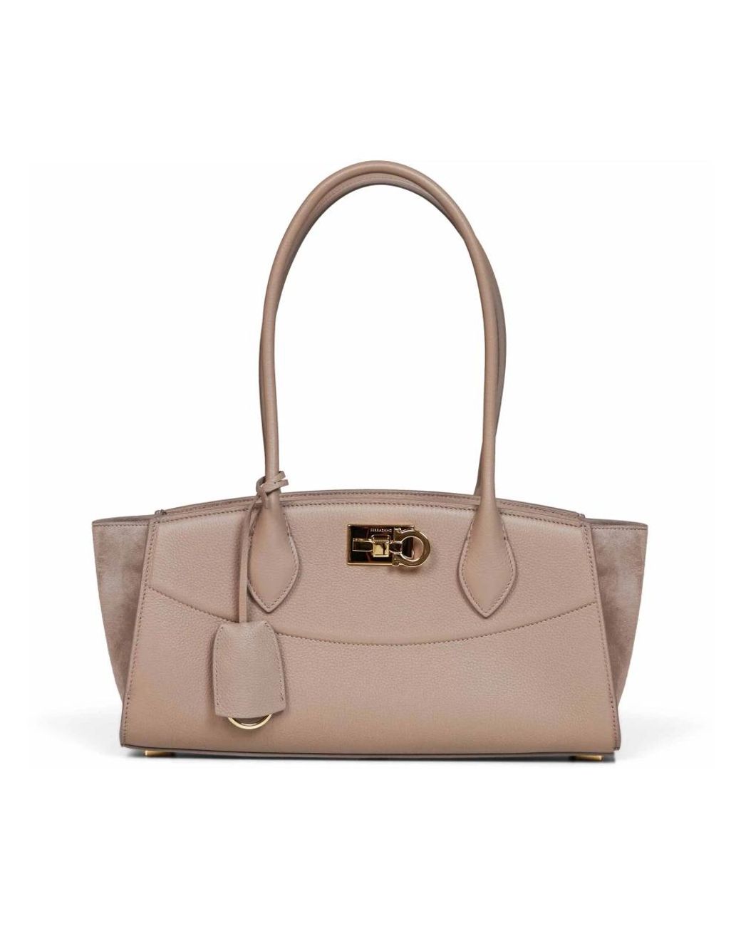 Shoulder Bags di Ferragamo in Natural