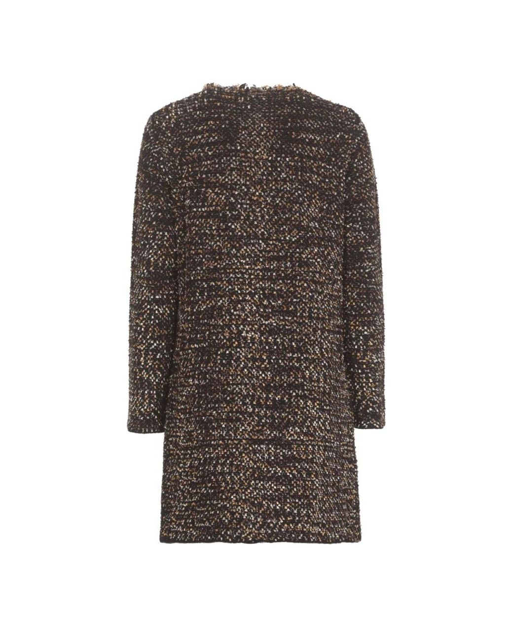 Kangra Brown Single-Breasted Coats