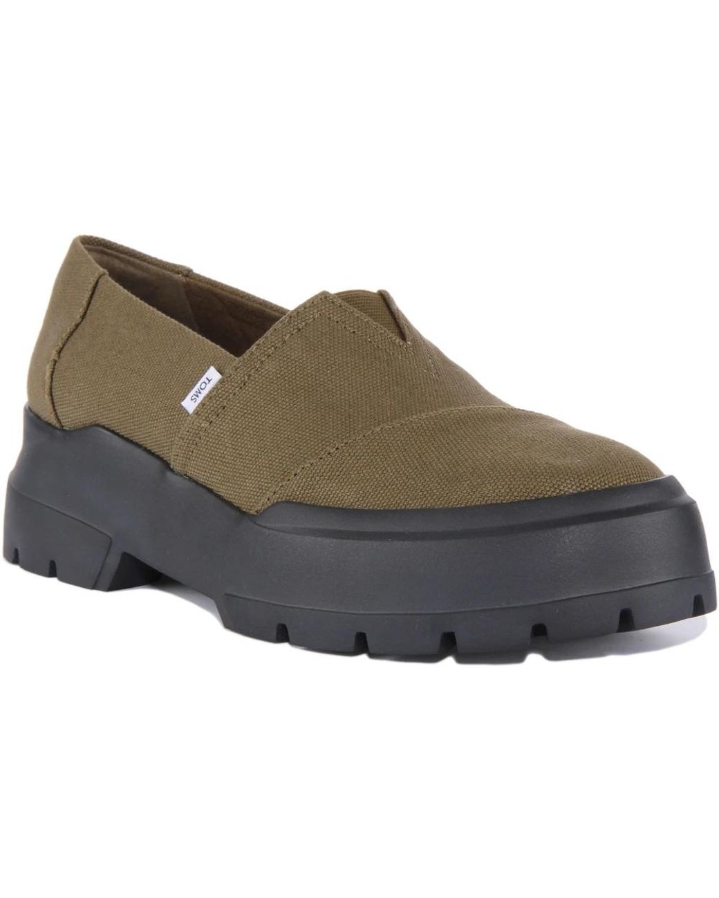 TOMS Gray Loafers