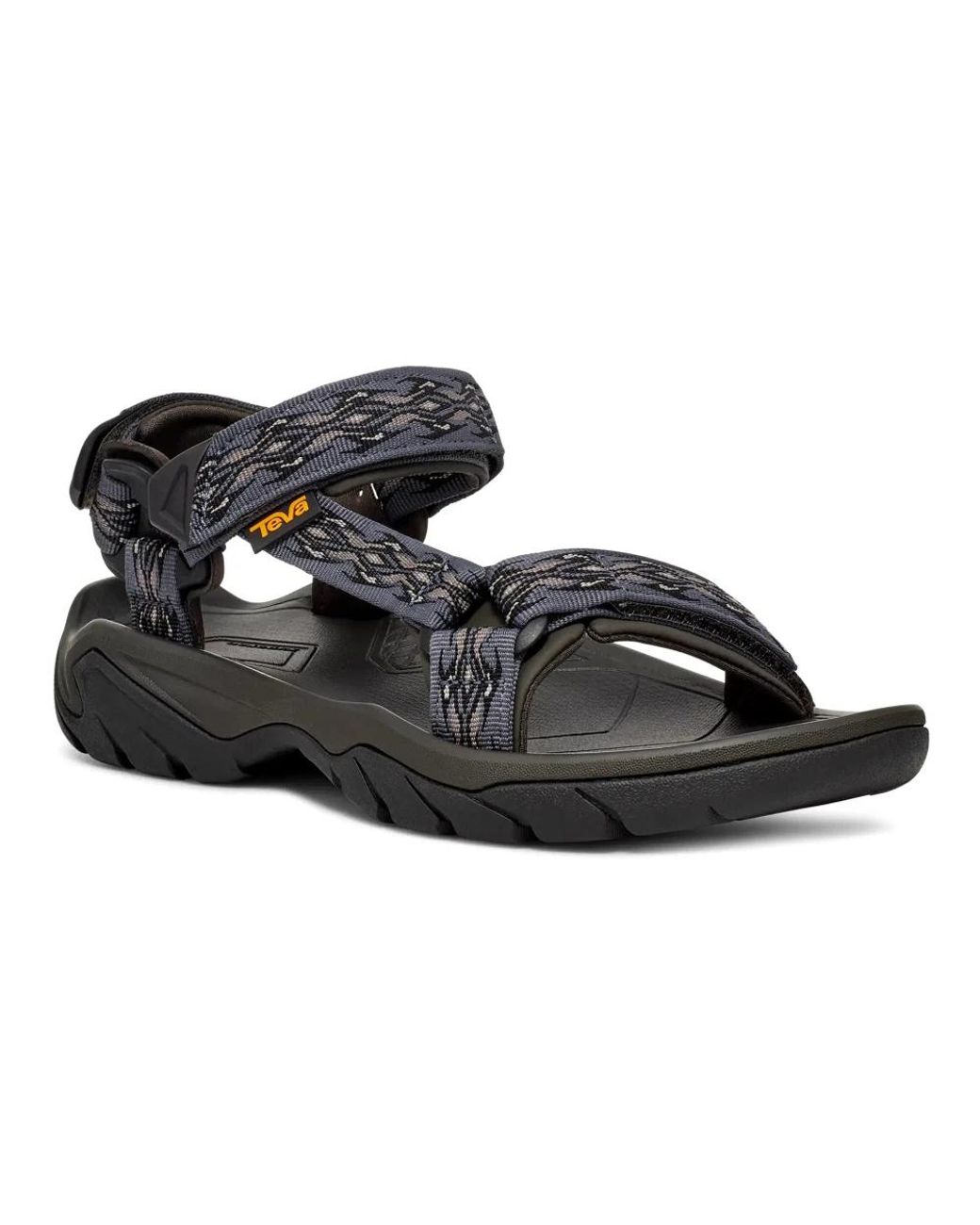 Flat Sandals Teva pour homme en coloris Black