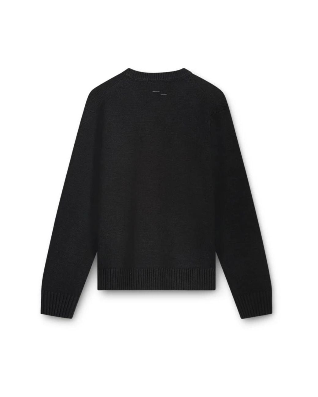 Filling Pieces Black Round-Neck Knitwear for men