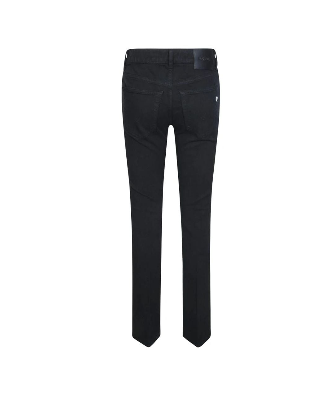 Dondup Black Bootcut Jeans