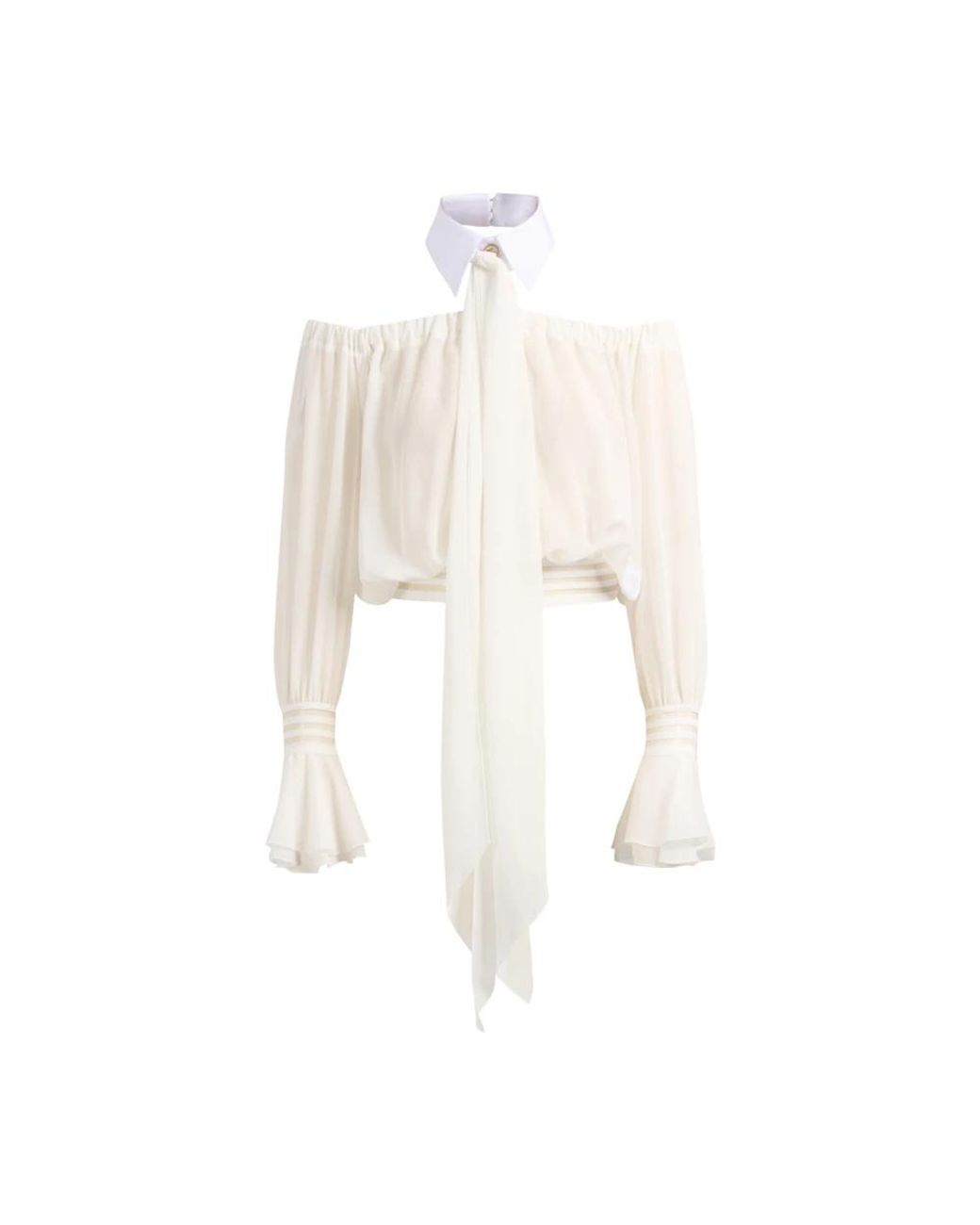 Elisabetta Franchi White Blouses