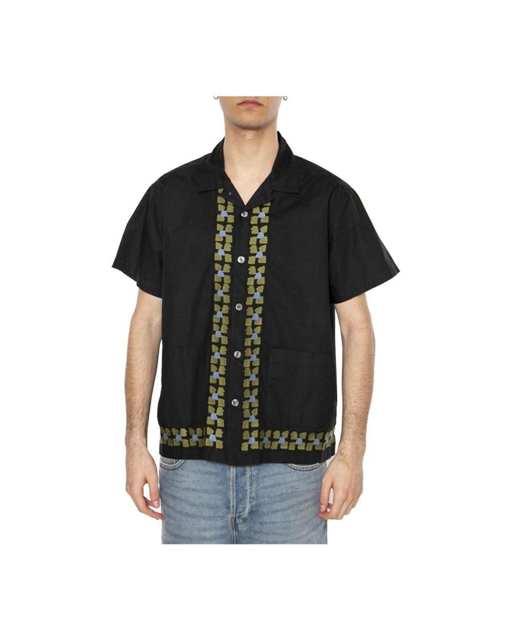 Obey Kurzarmhemd in Black für Herren