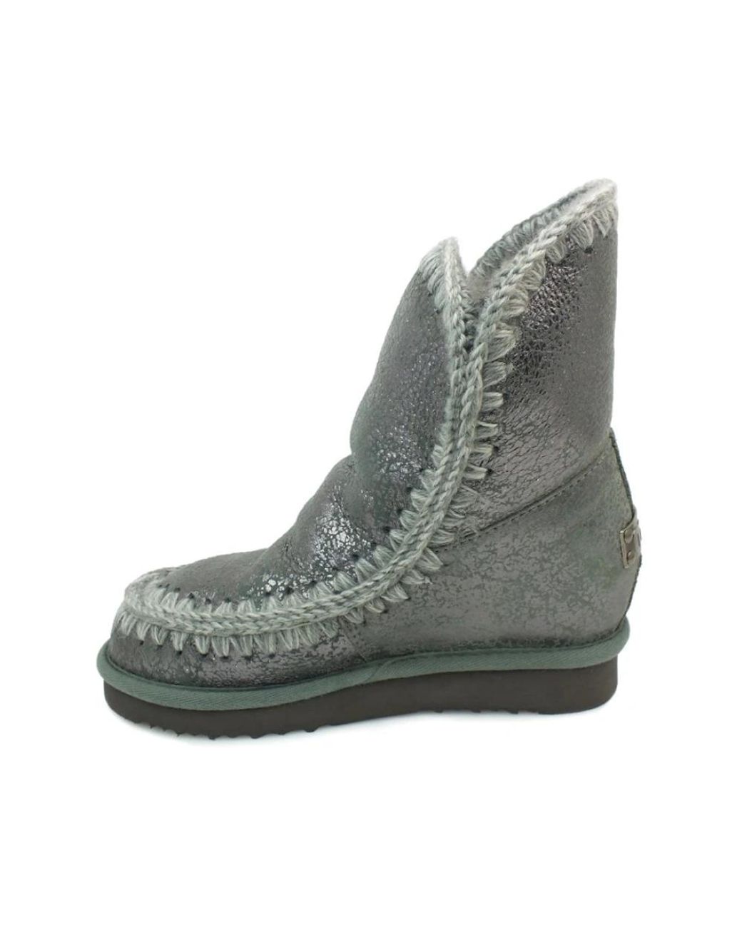 Mou Gray Winter Boots