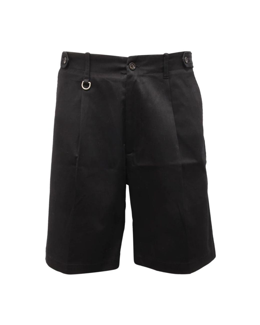 Paolo Pecora Black Casual Shorts for men