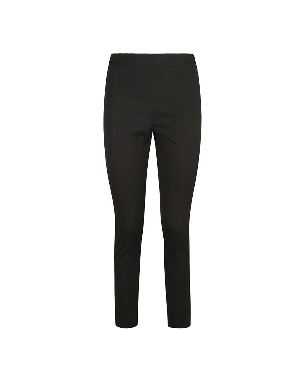 Fabiana Filippi Black Slim-Fit Trousers