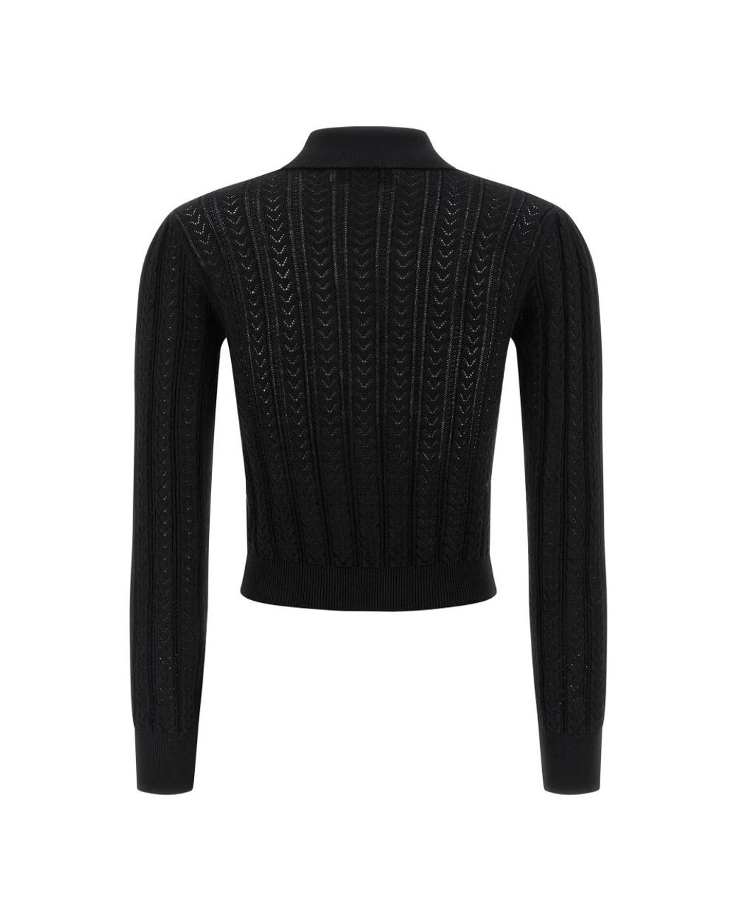 Alessandra Rich Black Cashmere Knitwear