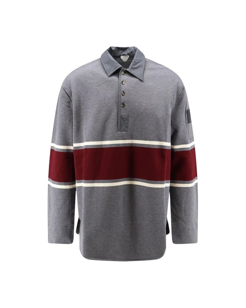 Bottega Veneta Gray Polo Shirts for men