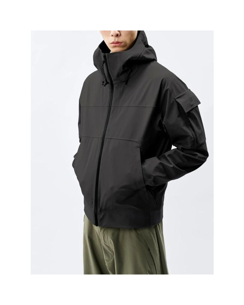 C P Company Black Light Jackets for men