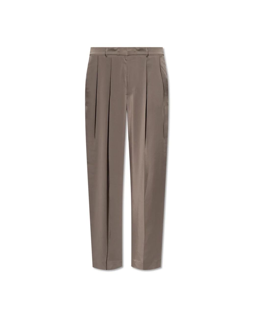 Michael Kors Brown Tapered Trousers