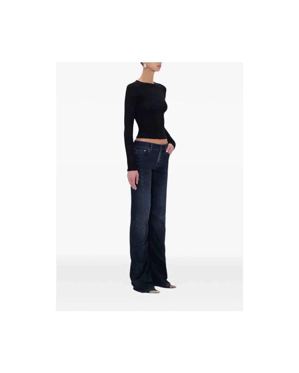 Haikure Blue Bootcut Jeans