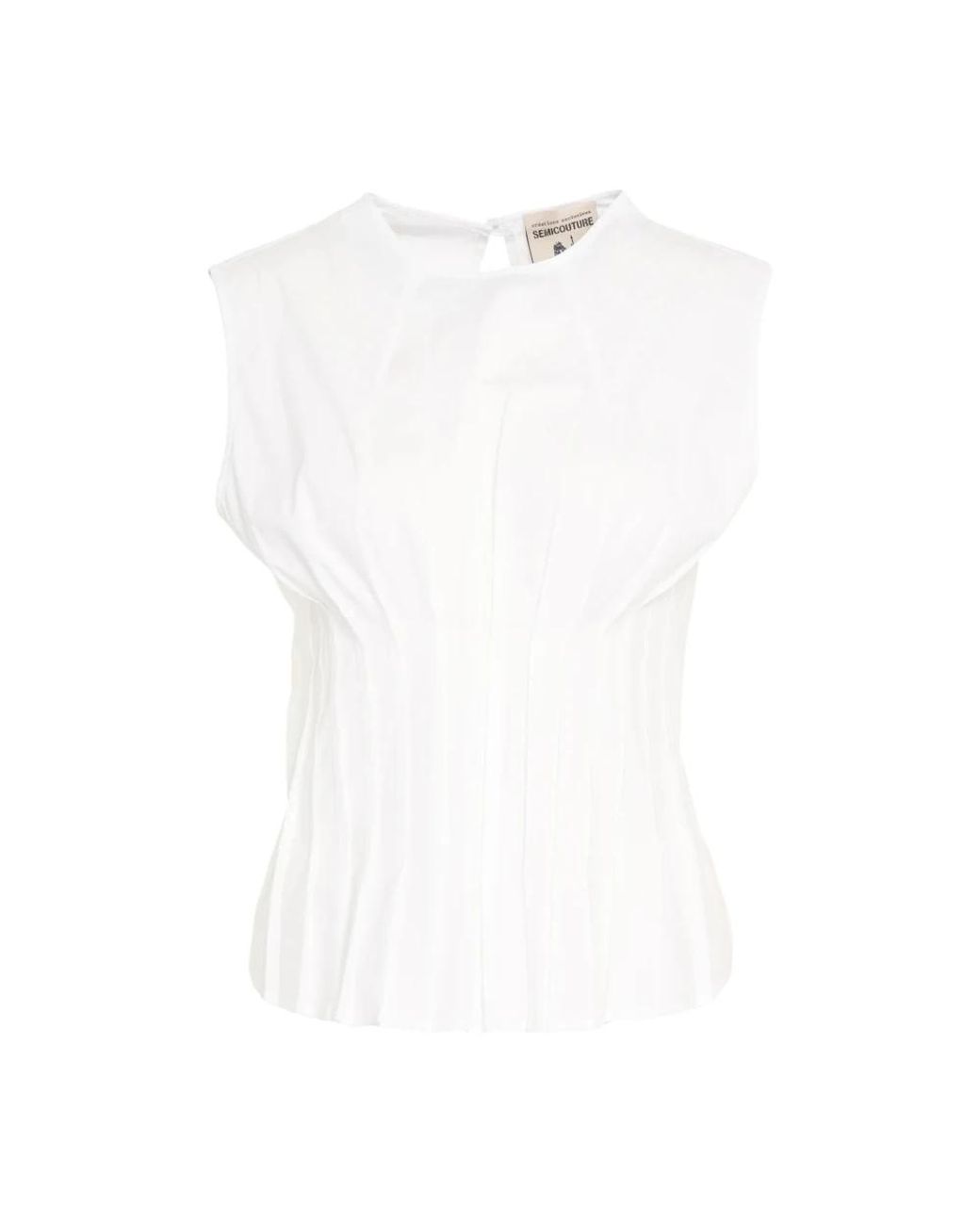 Semicouture White Blouses