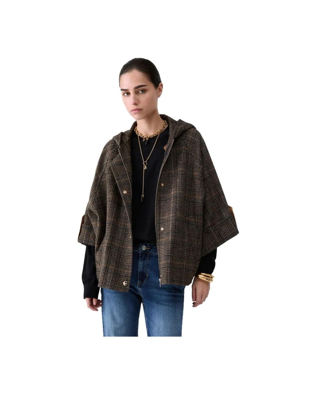 Liu Jo Green Ponchos