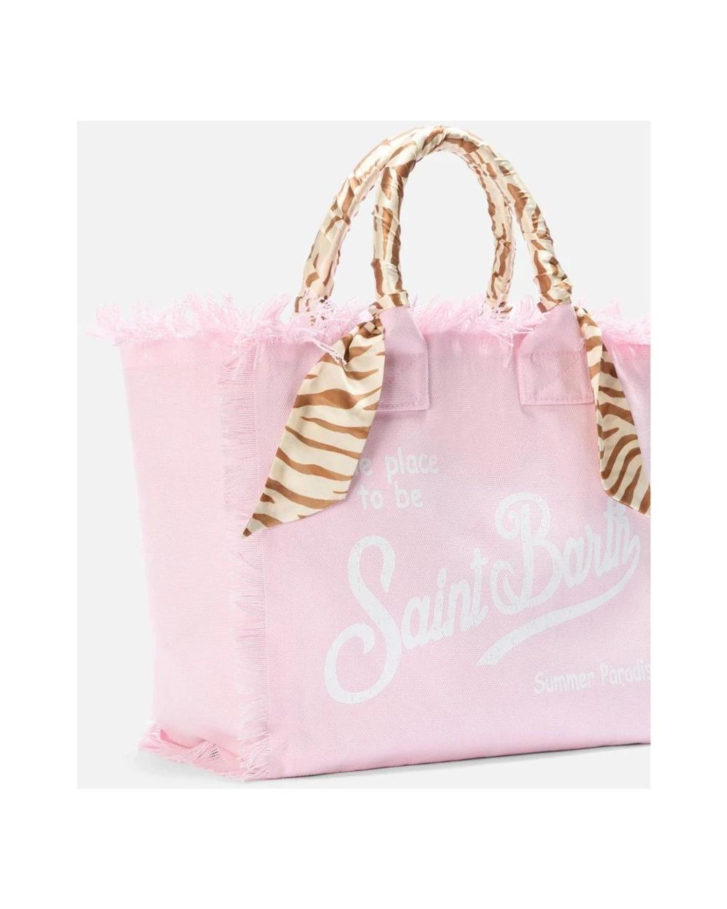 Mc2 Saint Barth Pink Tote Bags