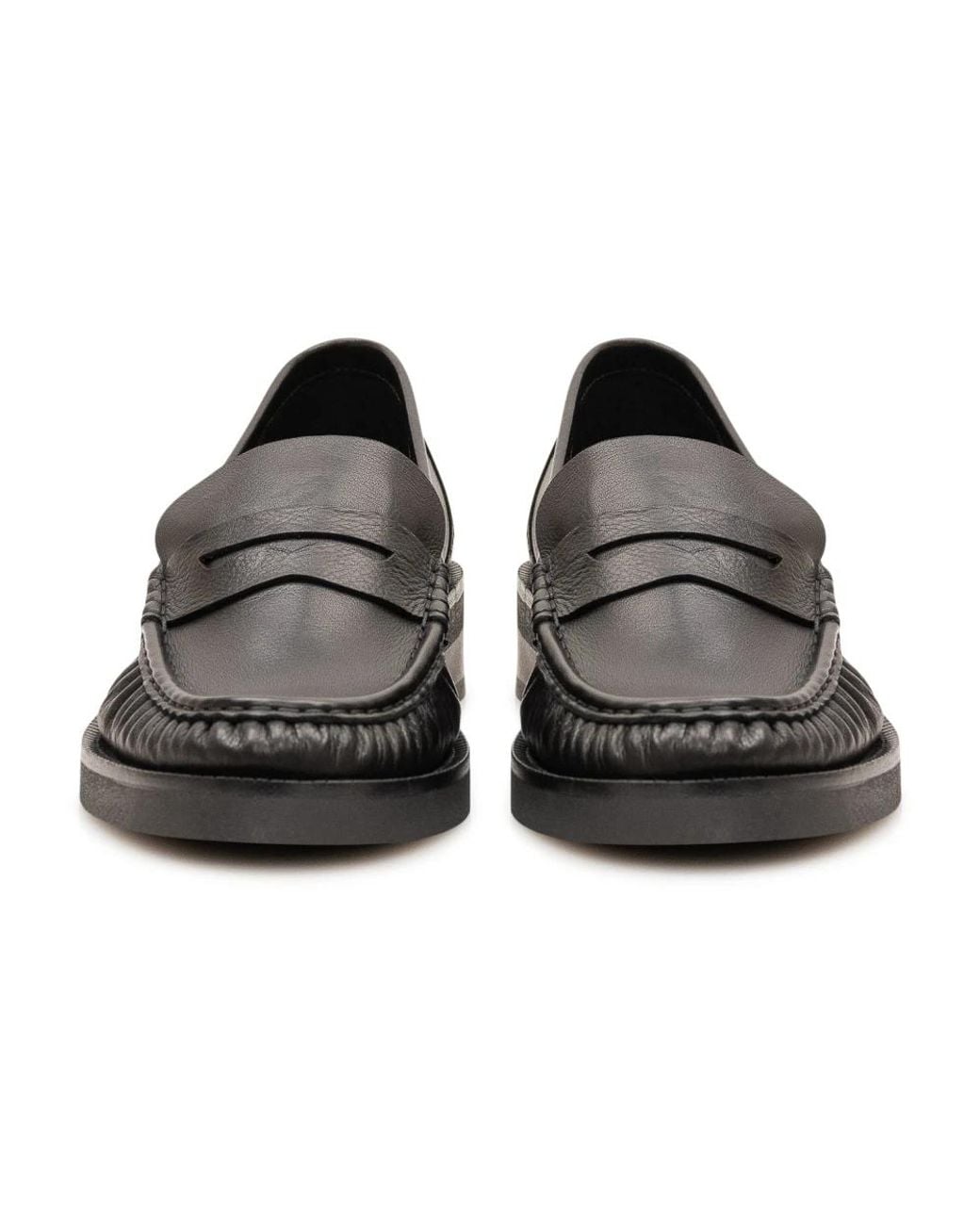 Steve Madden Black Loafers