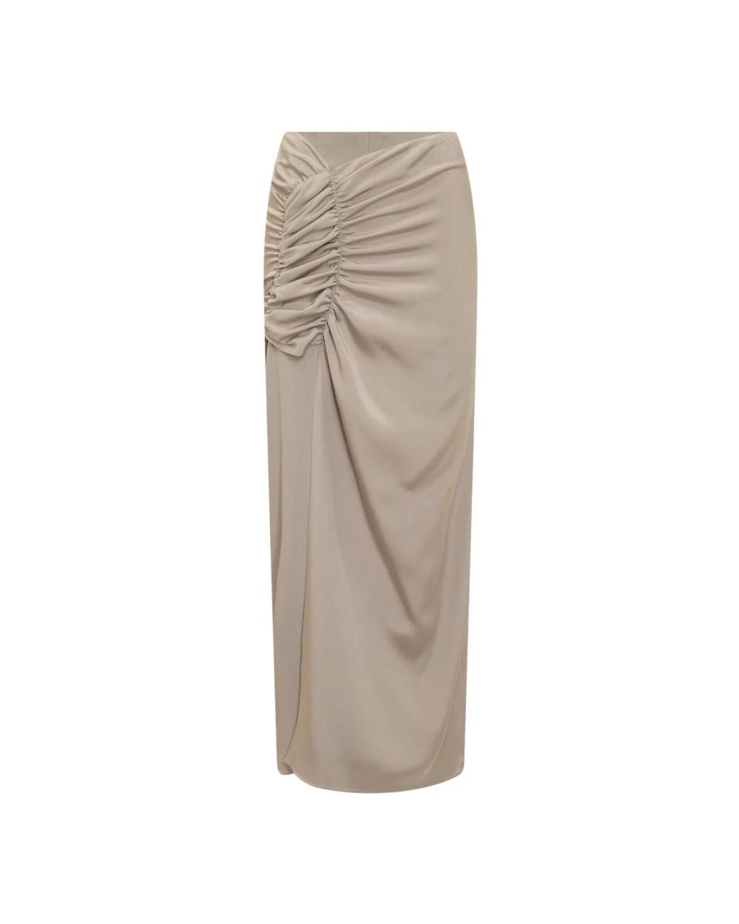 The Mannei Brown Maxi Skirts