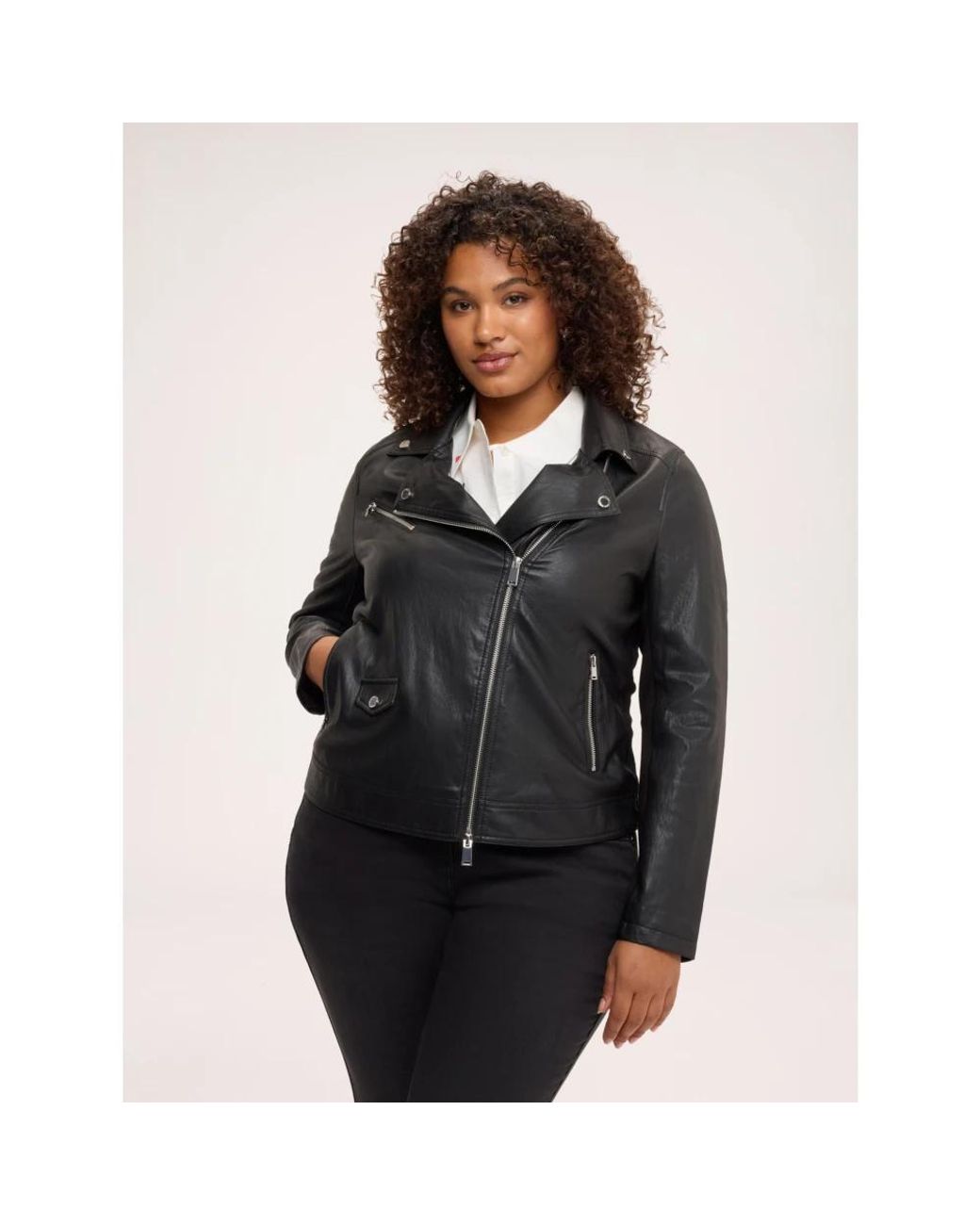 Light Jackets FIORELLA RUBINO de color Black